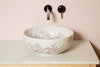 BLOSSOM BASIN Pretty & Delicate Floral Countertop Wash Basin Sink - The Way We Live London