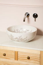Blossom Basin - Pretty & Delicate Floral Countertop Wash Basin